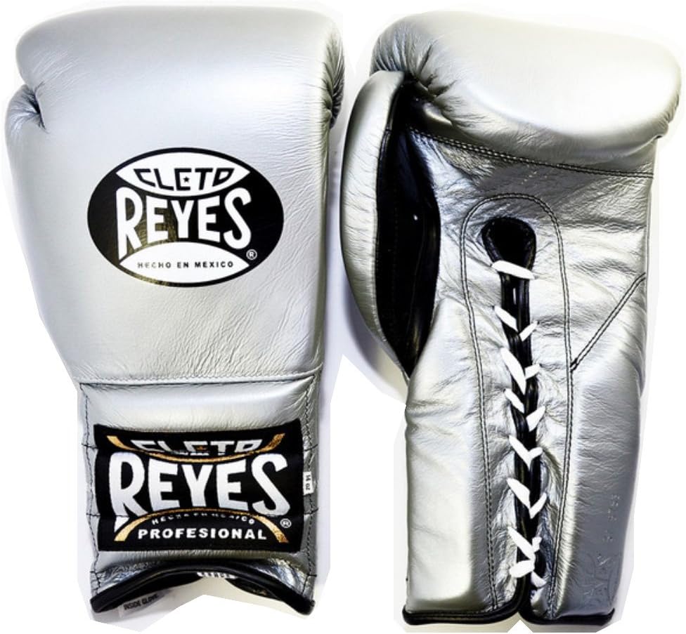 Cleto Reyes Training Gloves Laceup Titanium 14oz Sports & Outdoors