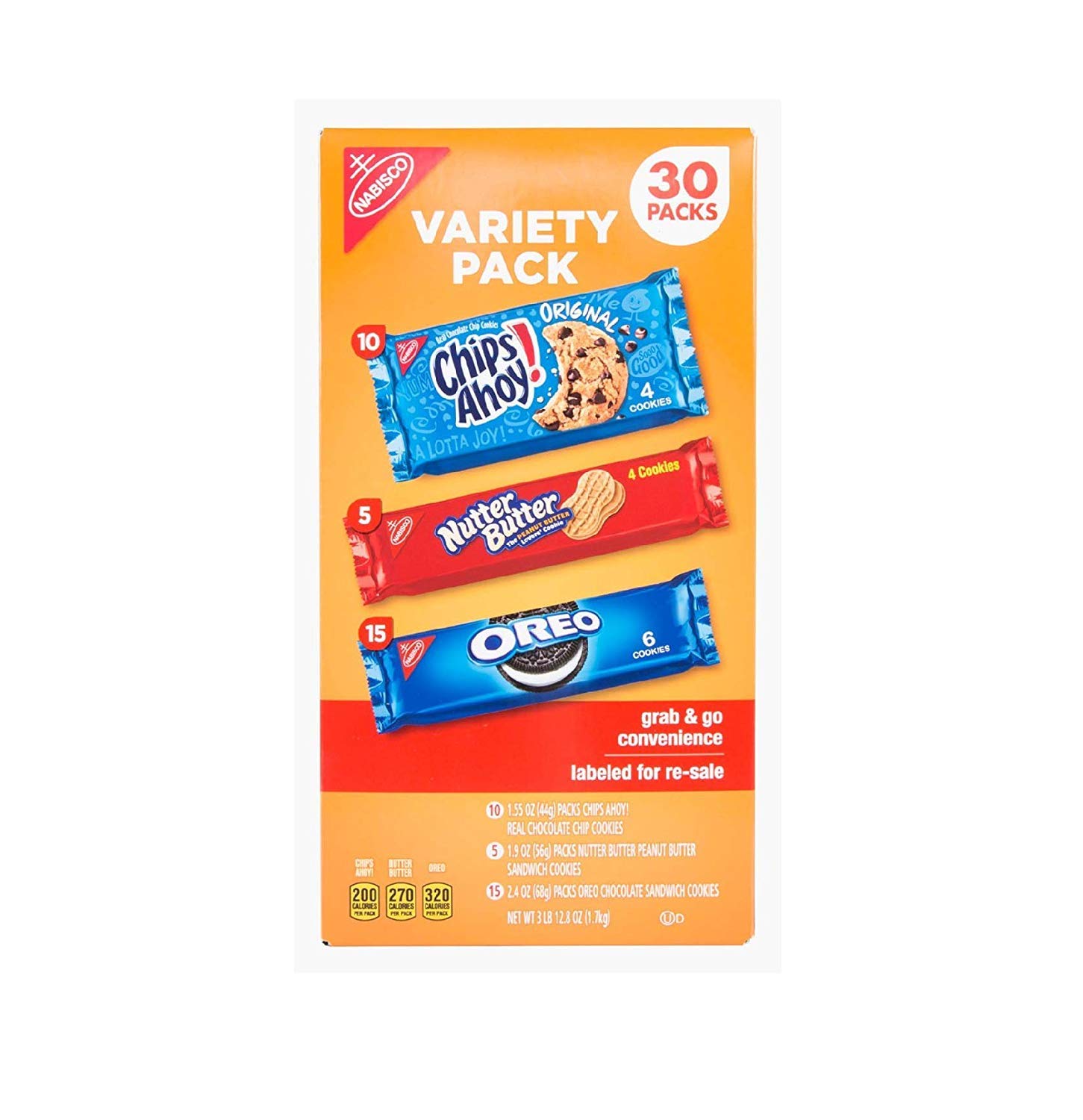 Nabisco Cookie Variety Packs (30 ct.) Grocery & Gourmet Food