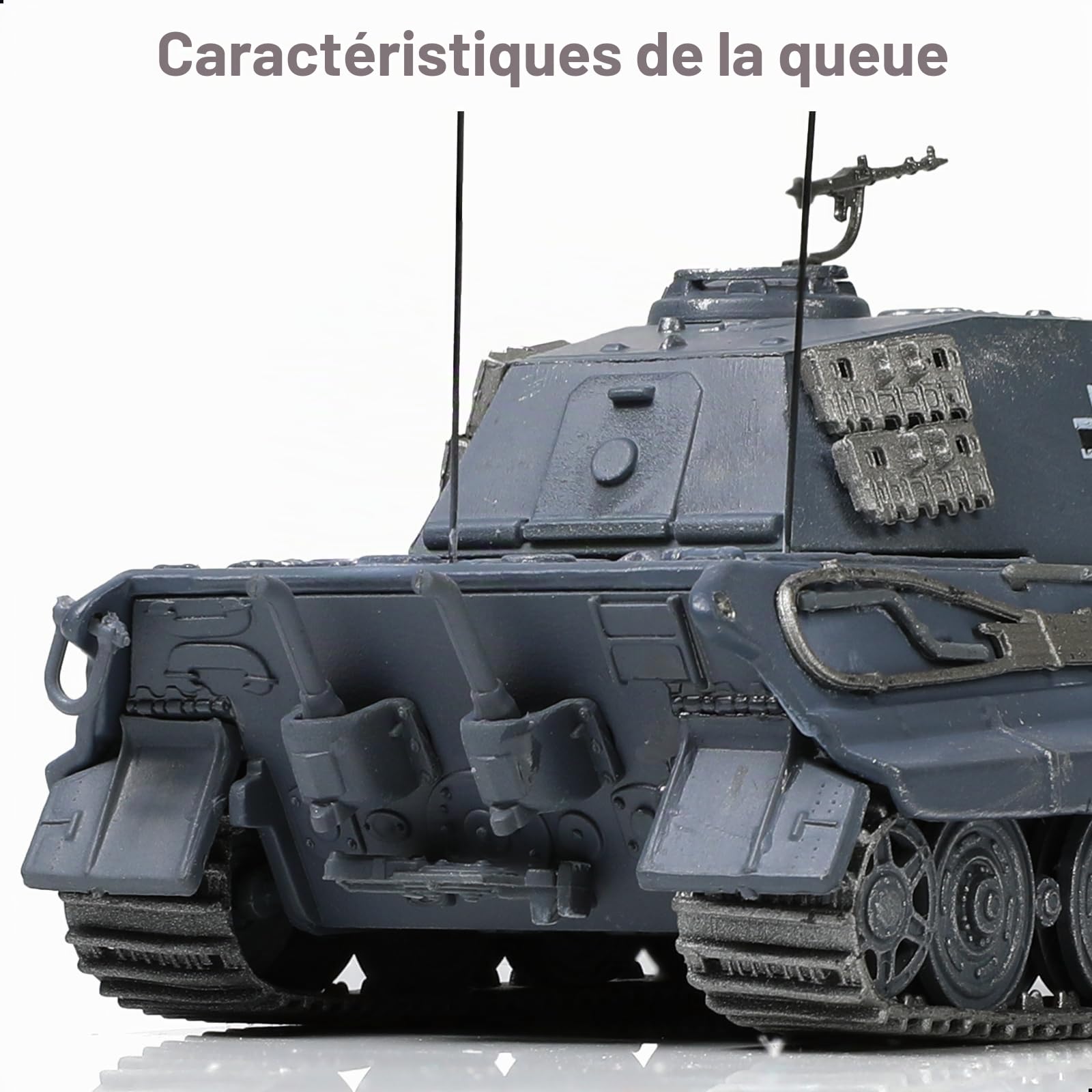EHJRE Maquette Char 1/72 à Construire – 5 Styles Disponibles – Pièces PP – Décoration Et Collection – Dès 6 Ans