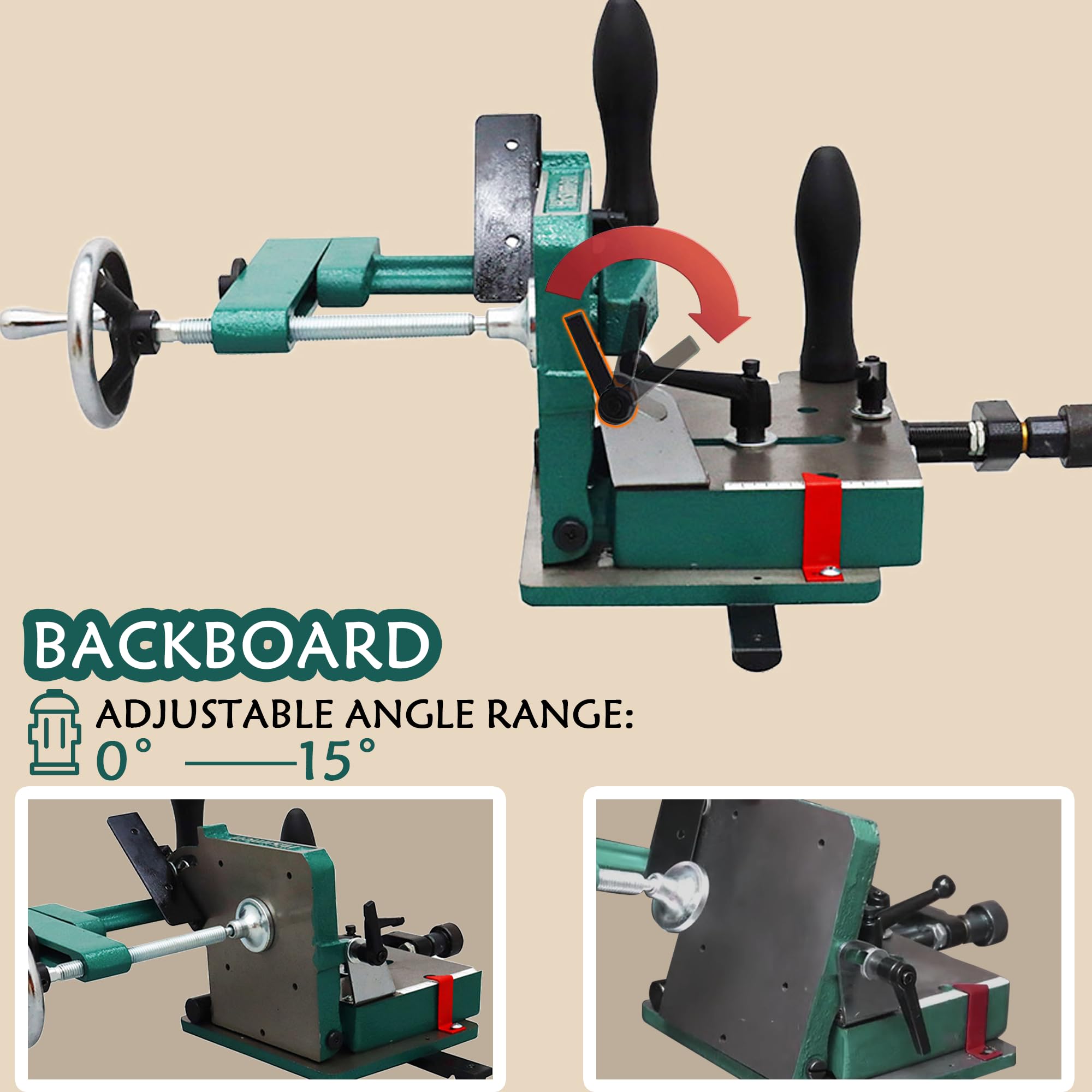 Abrazaderas de carpintería multifuncionales para carpintería para sierras de mesa de carpintería