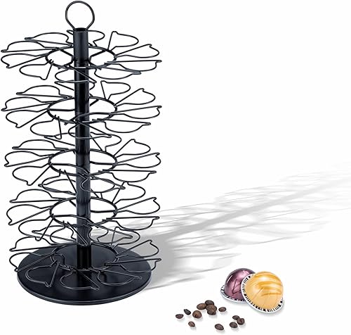 Vista 11 de Rice rat Vertuo - Soporte para cápsulas de 6 niveles para soporte Vertuo Pod pequeño para soporte Vertuo Pod (capacidad de 60 cápsulas)