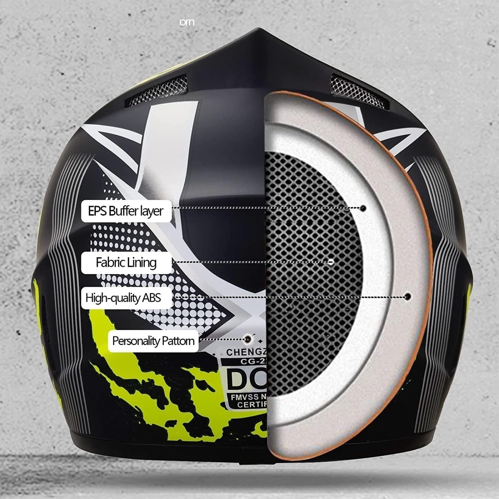 Casco de motocross Fullface MTB para niños, con guantes, máscara de gafas, casco de moto para niños, juego de casco para hombre, ATV, casco de moto MX Enduro, MTB, casco de moto, casco de descenso