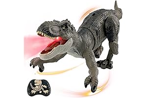 Remote Control Dinosaur That Roars and Sprays - Perfect Dinosaur Toys for Kids