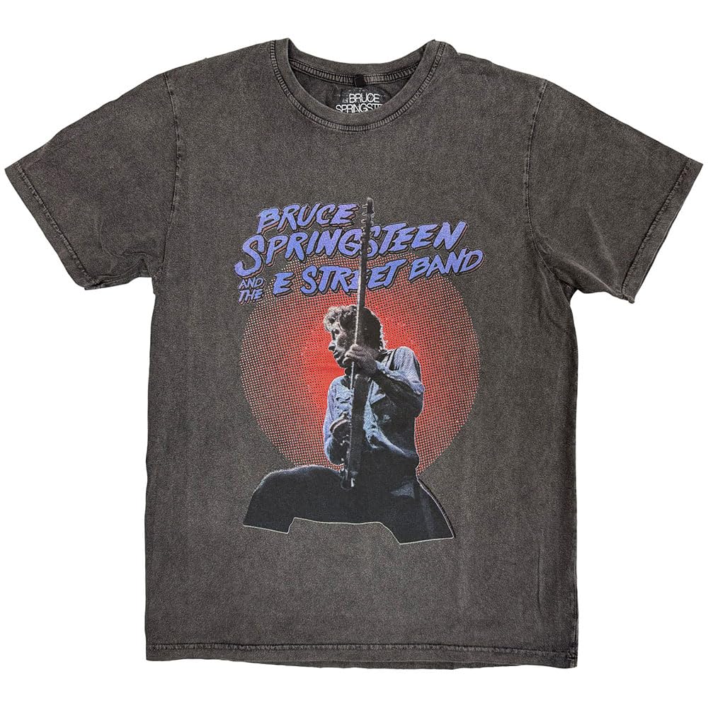 Bruce Springsteen Live Photo T-Shirt - Grey - Medium