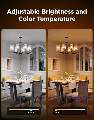 Miniatura 3 de Govee Bombilla LED E12, bombillas inteligentes que funcionan con materia, Alexa, Google Assistant, bombillas WiFi para candelabros equivalentes a 40