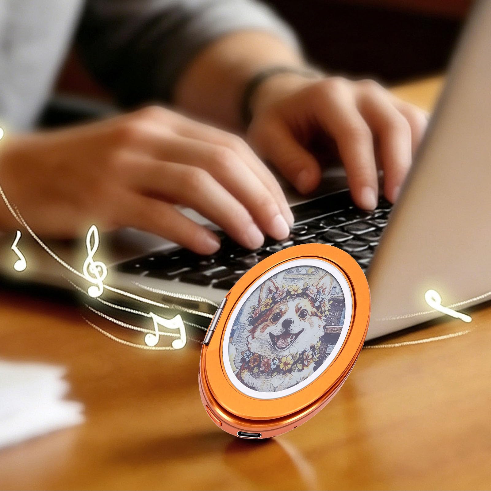 SENECESLI Supporto Magnetico per Telefono, Base Antiscivolo, Telefono Tramite Bluetooth
