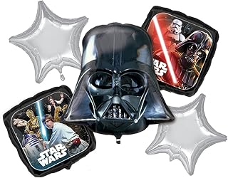 Amscan 3553301 Star Wars Foil Balloon Set