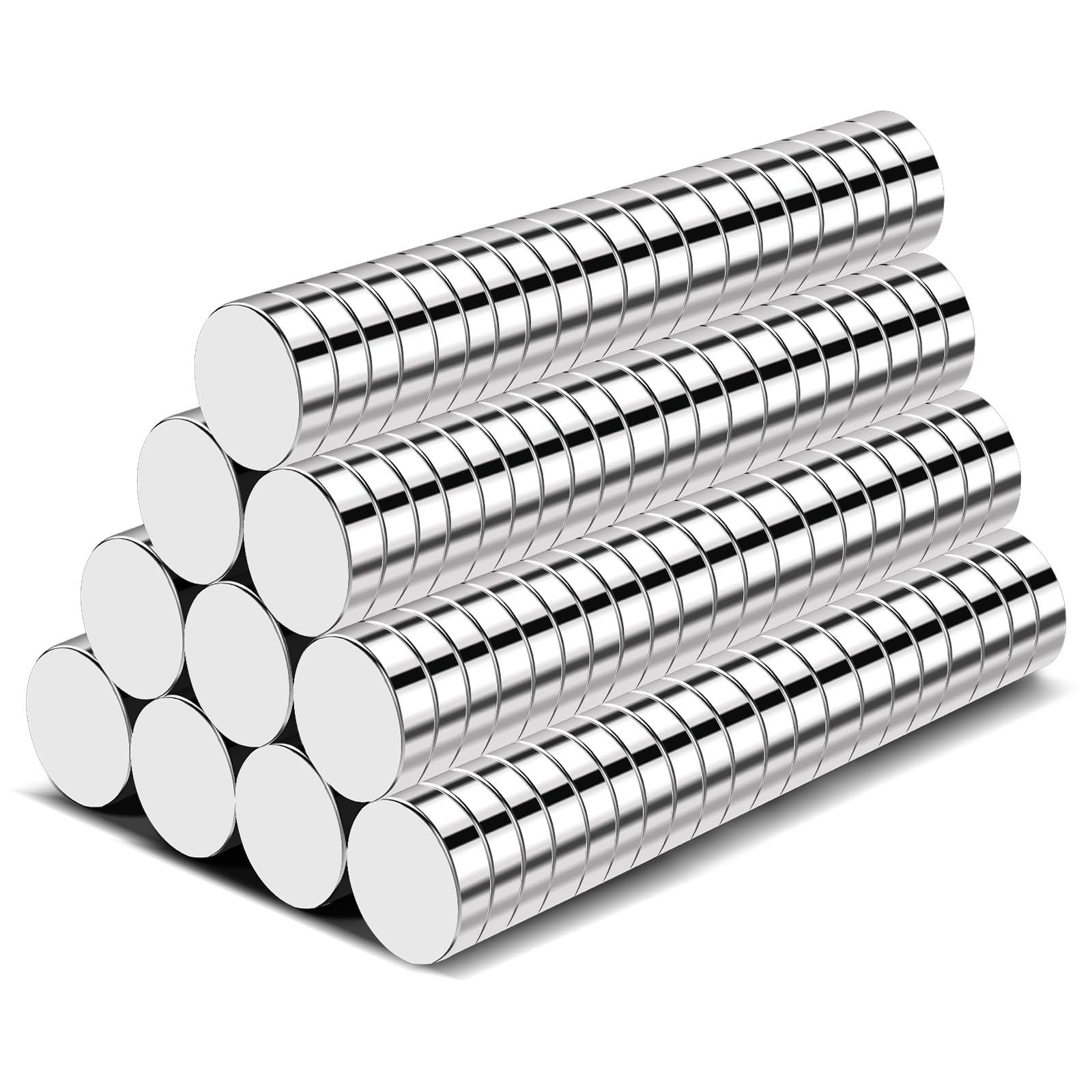 300 Rare Earth Magnets - Strong & Compact -12