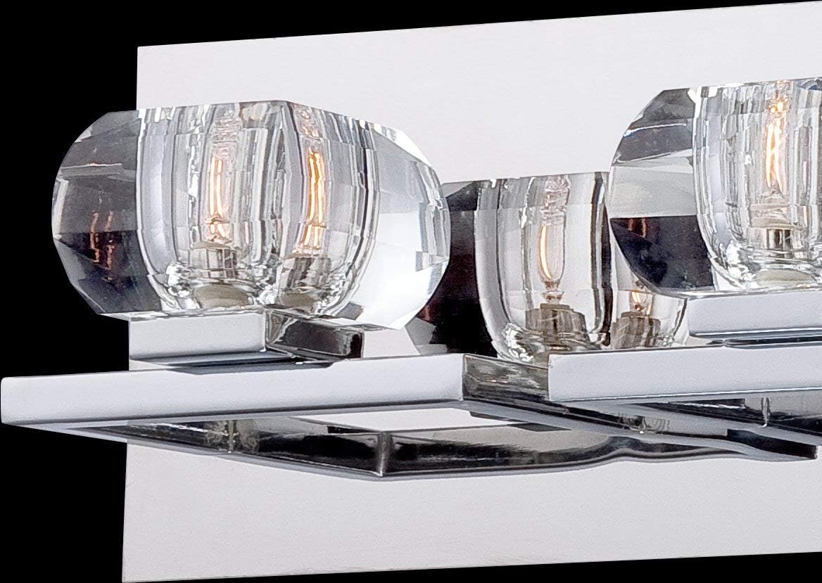 Frее Shірріng 🛒 Eurofase 26357-010 Casa Clear Crystal Glass Bath Vanity Wall Mount, Damp Rated, 3-Light 120 Total Watts, 5H x 19W, Chrome Hоttеѕt Sаlеѕ Eurofase 26357-010 Casa Clear Crystal Glass Bath Vanity Wall Mount, Damp Rated, 3-Light 120 Total Watts, 5H x 19W, Chrome