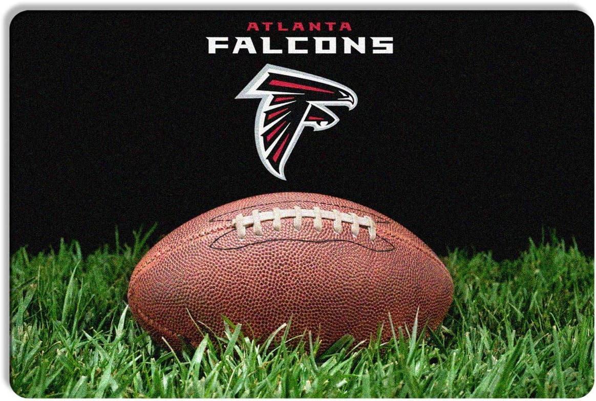 NFL Atlanta Falcons Classic Football Pet Bowl Mat, Large