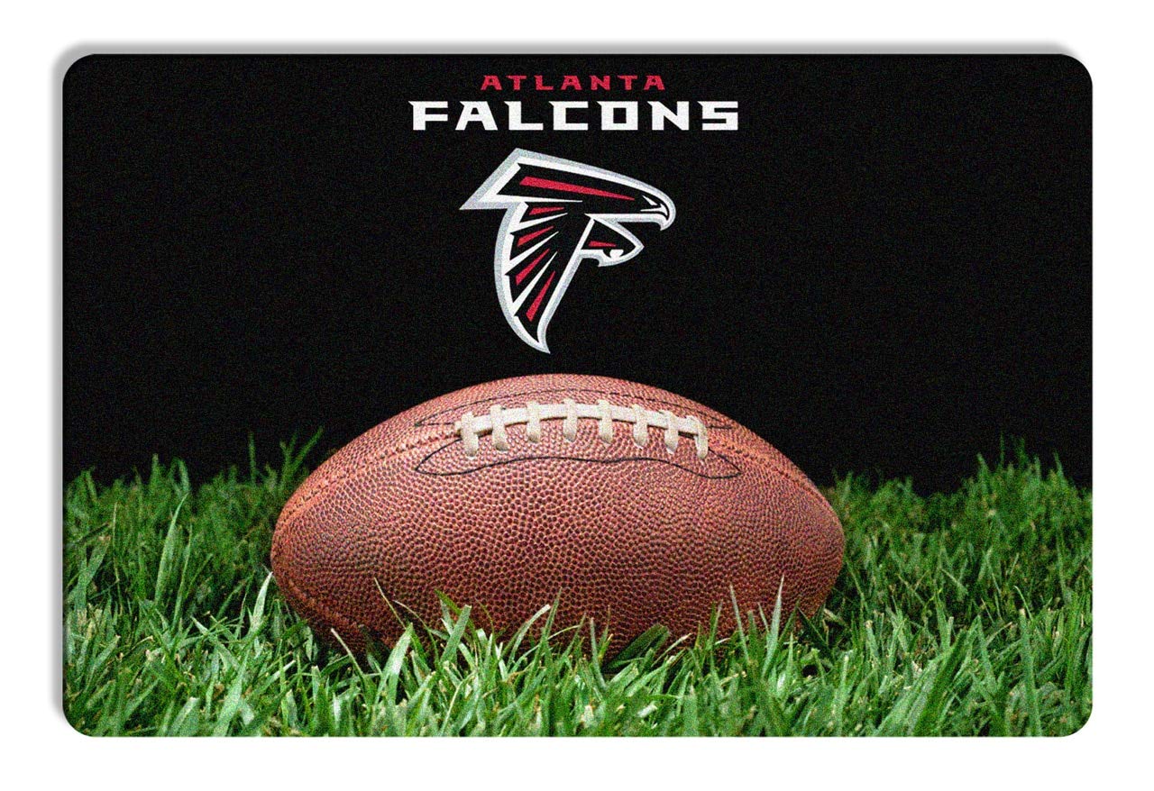 GameWear NFL Atlanta Falcons Classic Football Pet Bowl Mat, Large