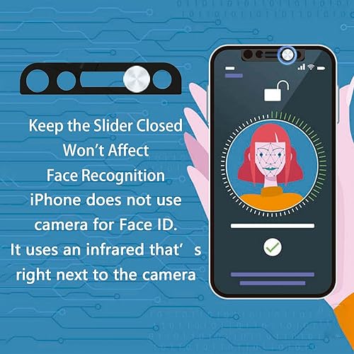 Miniatura 3 de Funda para cámara frontal de teléfono, funda para cámara web compatible con iPhone XXRXSXS Max, iPhone 1111 Pro11 Pro Max, iPhone 1212 Mini, 12 Pro,