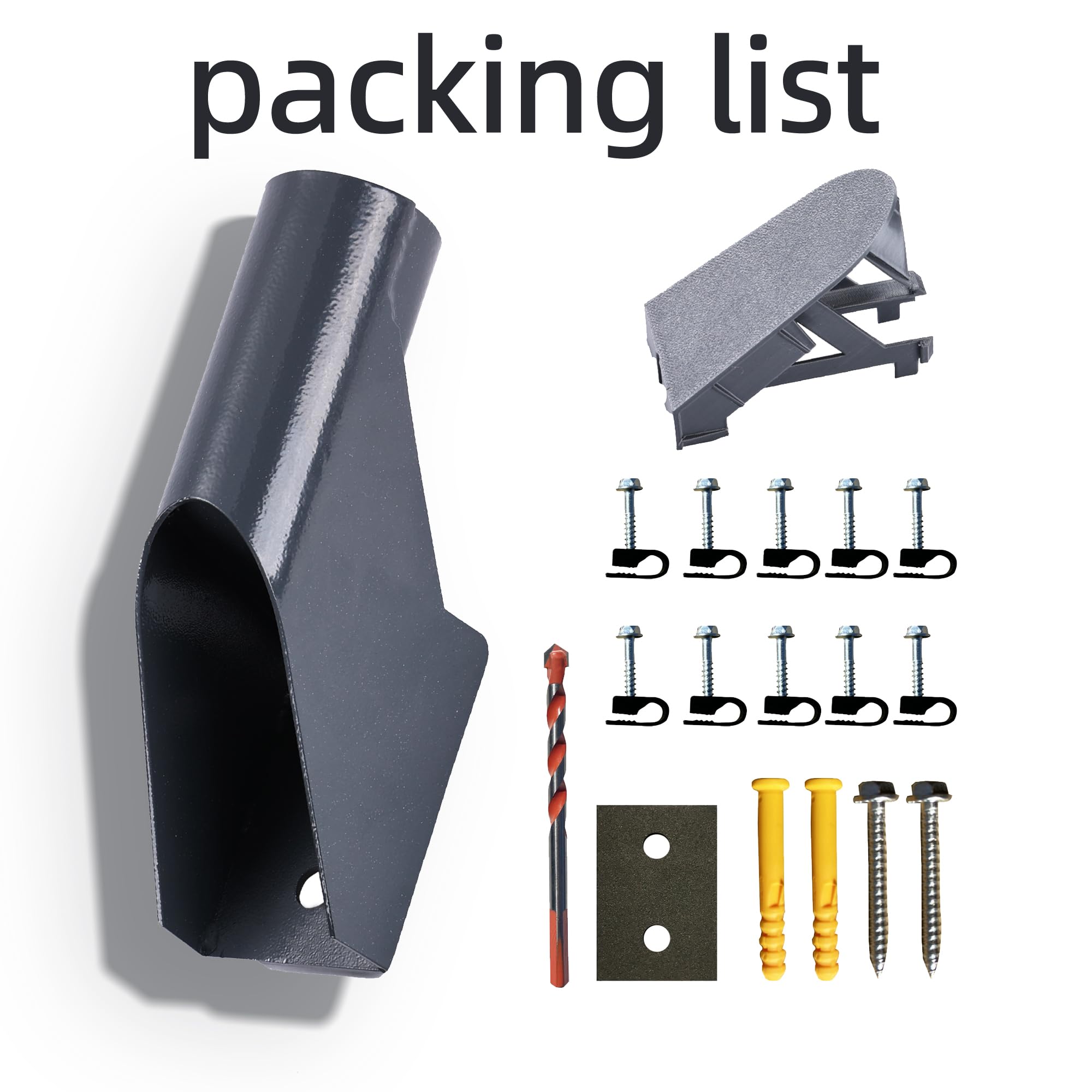 Soporte Para Poste De Pared Starlink Kit De Montaje De Antena Rectangular Cuadrada Para Plato, Compatible Con Starlink Internet Satellite Rv, Adaptador De Tubería, Mástil De Bandera, Accesorios De