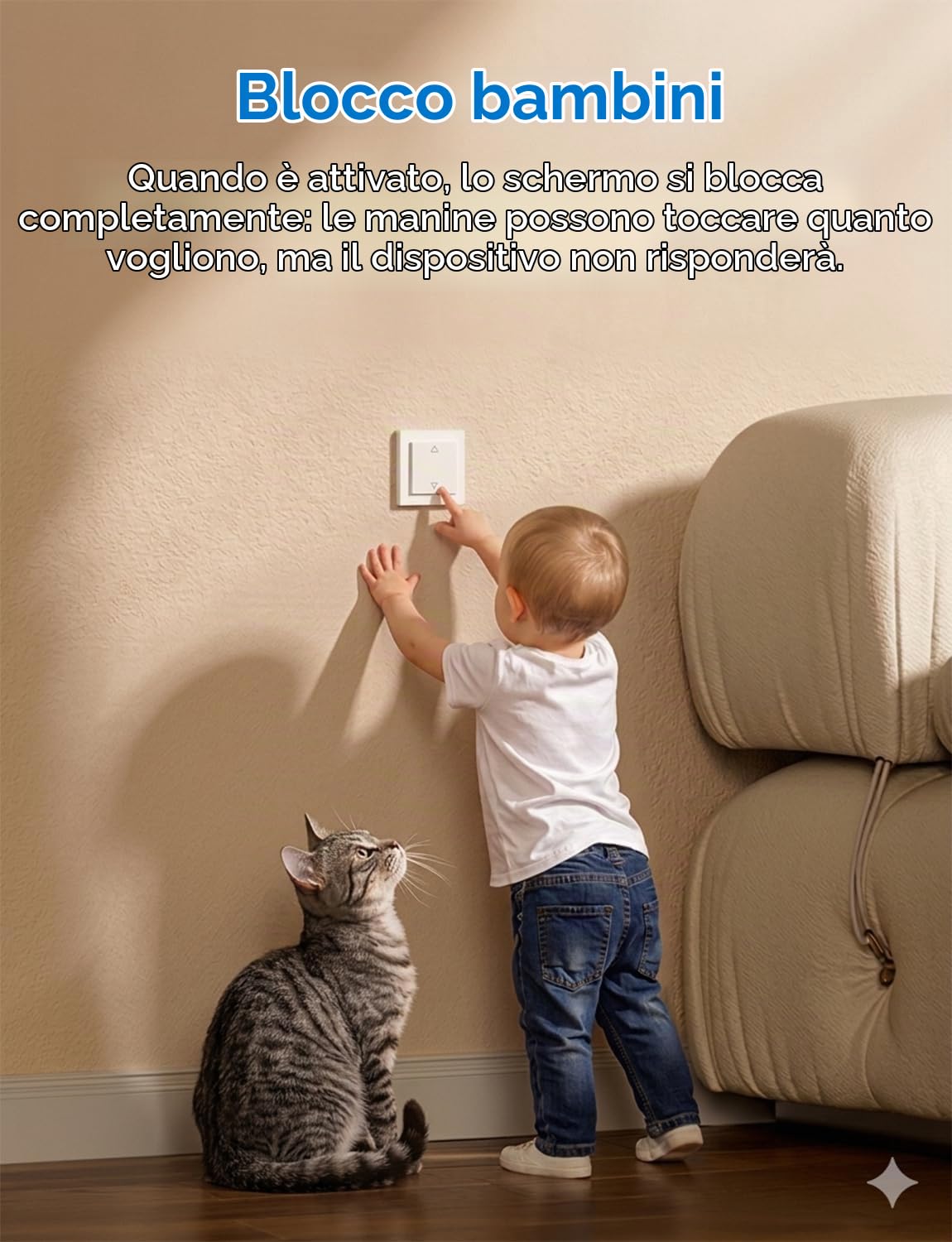 Meross Matter Interruttore WiFi Tapparelle Compatibile con Apple HomeKit Siri, Alexa, Google Assistant e SmartThings, Interruttore WiFi Smart Tapparelle(è Necessario Il Filo Neutro), 4 pezzi