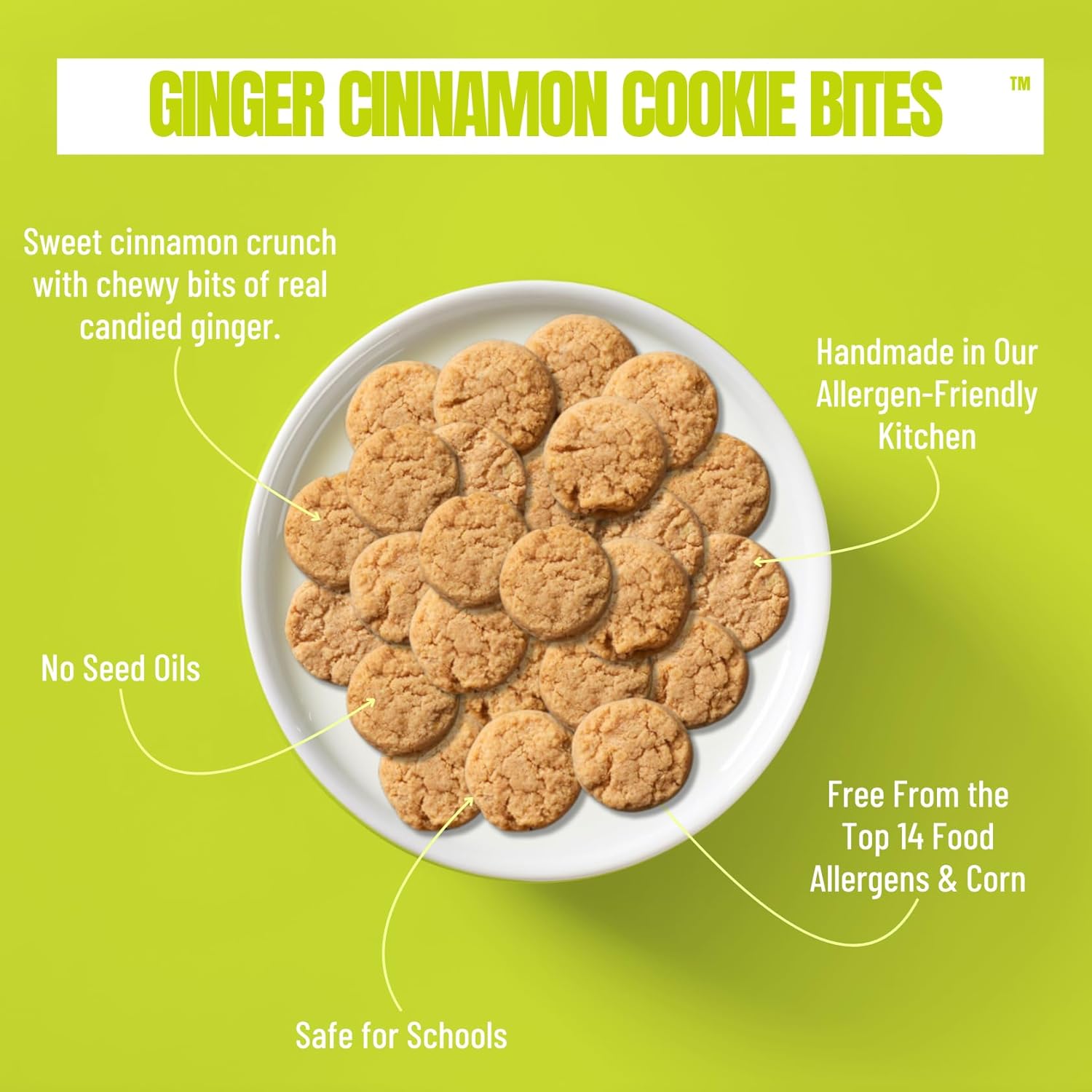 Every Body Eat Ginger Cinnamon Cookie Bites, 5.5 OZ
