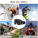 Motorcycle Riding Eyewear Helmet Goggles Anti Scratch | Anti Fog Lens, UV Protective Windproof Dirt Shield For Cycling, Bike Riding Off Road Racing And Outdoor Activities (Motorcycle Goggles) gallery image