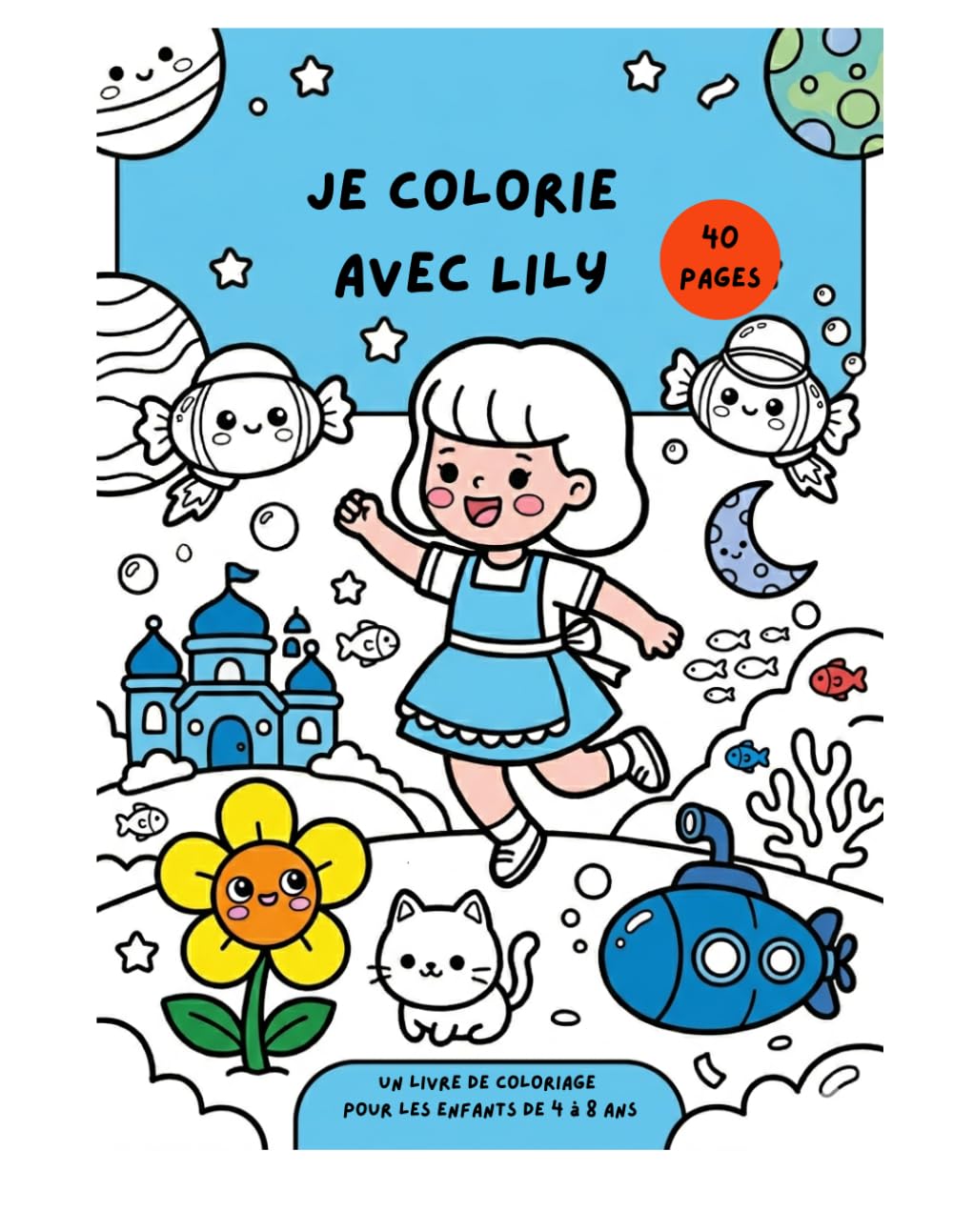 Je colorie avec Lily