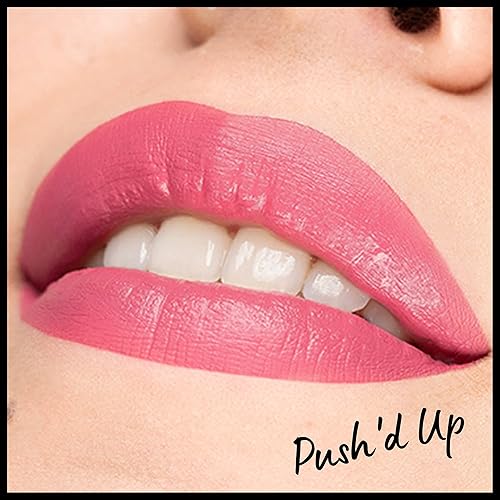 Vista 42 de NYX Professional Makeup, Lingerie XXL - Lápiz labial líquido mate, color Unlaced (rosa polvoriento con tono fresco)