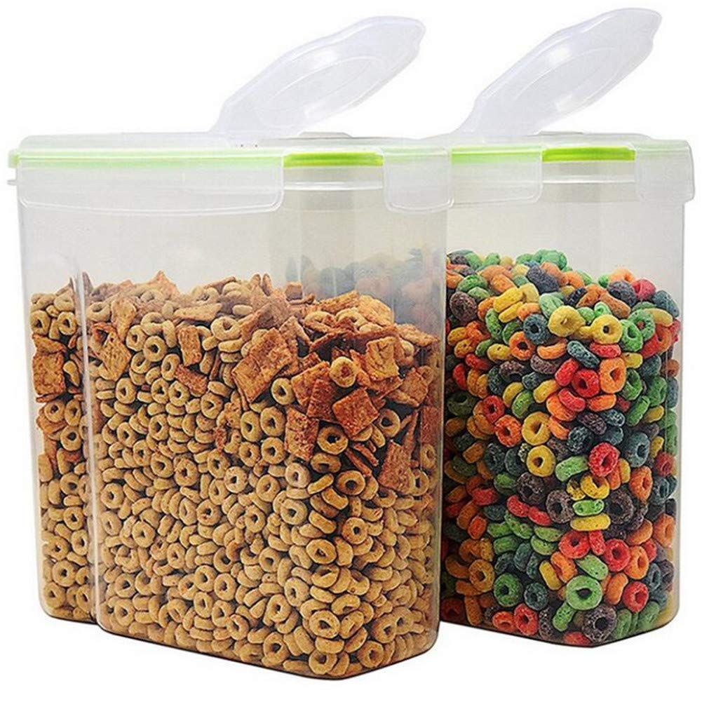 Contenitore ermetico per alimenti, dispenser per cereali, riso e