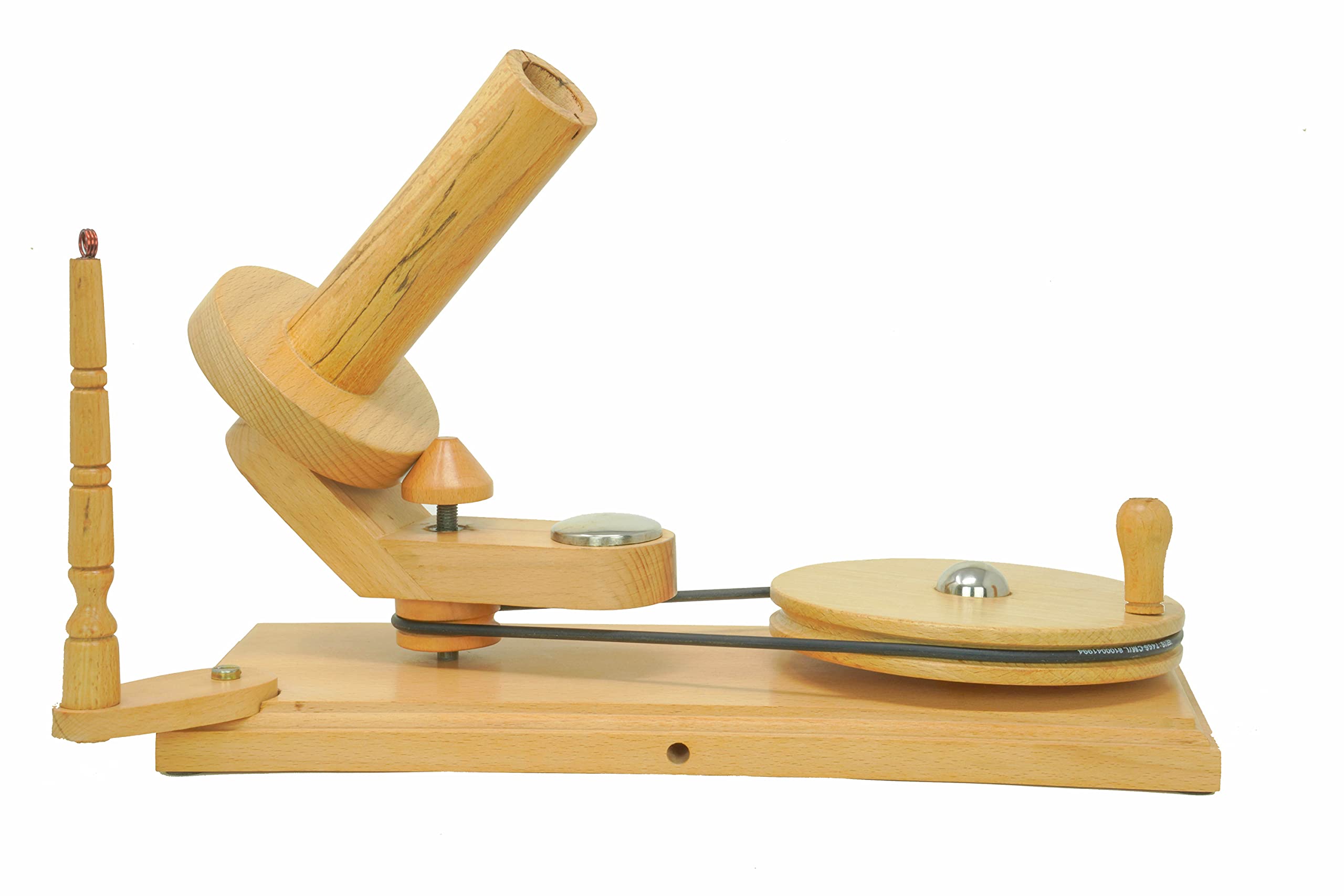 The Art of International Premium Wooden Hand-Crafted Yarn Ball Winder and Knitting and Crochet Winding | Swift, Yarn, Wool, and String Holder | Knitting & Crochet Accessories-image-3