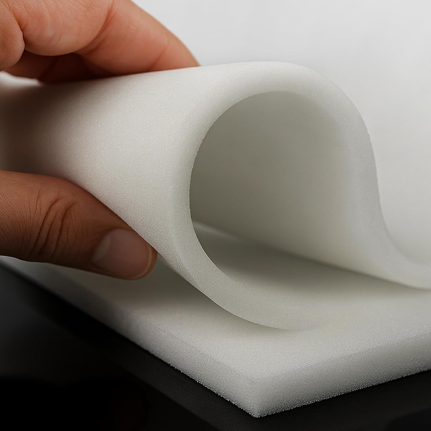 59"x 79" Inch High Density Foam Sheets, 35D Durable Craft Foam · Large Cushion Foam for Shipping, Packing, Mailing, DIY Projects, Cosplay, Protective Padding(0.2" 59"x 79",White) 2 PCS