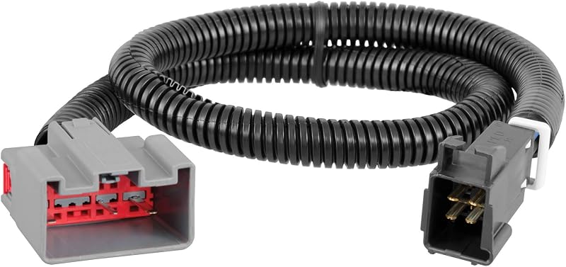 Chicote de fiação para controlador de freio elétrico CURT 51436 para Ford e Lincoln – 1 unidade