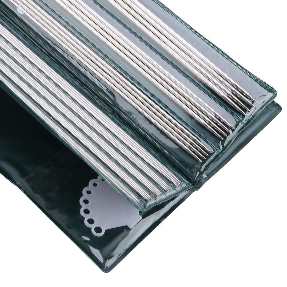 Set di ferri da maglia in acciaio inox 2mm 6,0mm a doppia