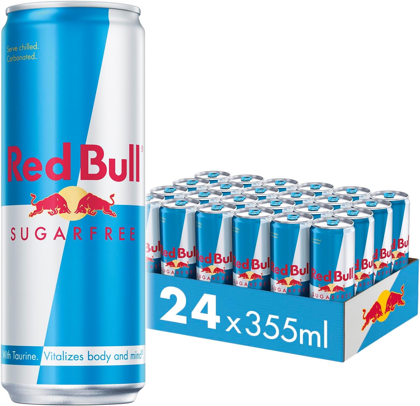 Energy Drink Sugar Free 355 ml x24