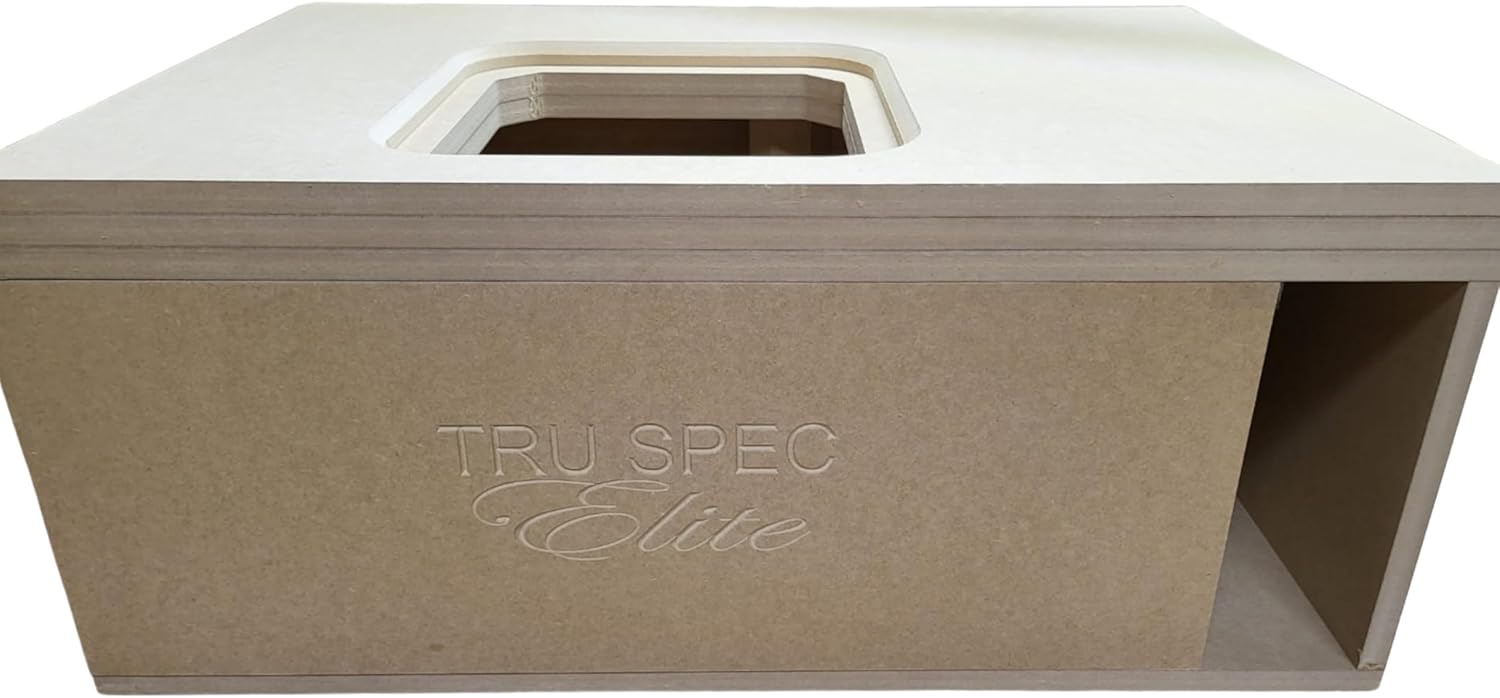 True Spec Elite 12" Kicker Solo X Sub Up Port Back Prefab Subwoofer Enclosure