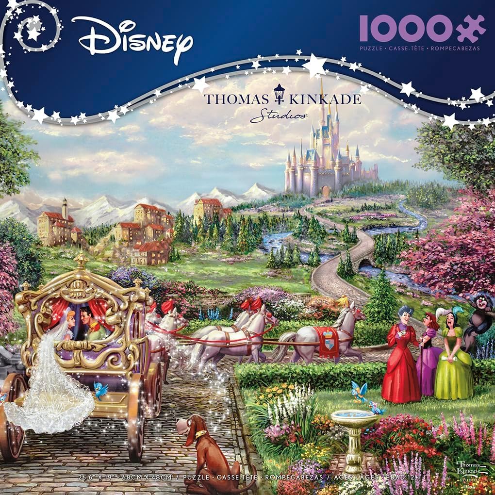 ディズニー ハツピー エバー アフター Ceaco Disney Thomas Kinkade Lilo and Stitch 1000 Piece