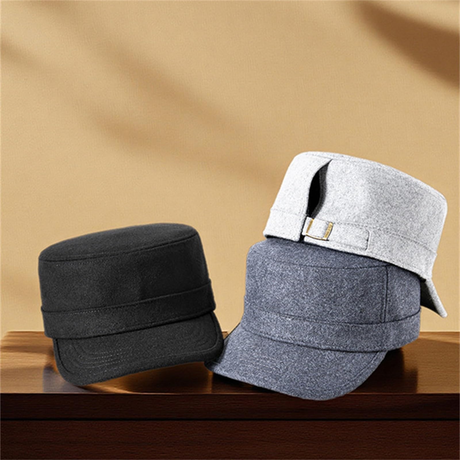 Berretto Militare da Cadetto Cappellino da Baseball Uomo di Grandi Dimensioni, Completamente Chiuso e Regolabile, Cappello papà per Abbigliamento da Esterno