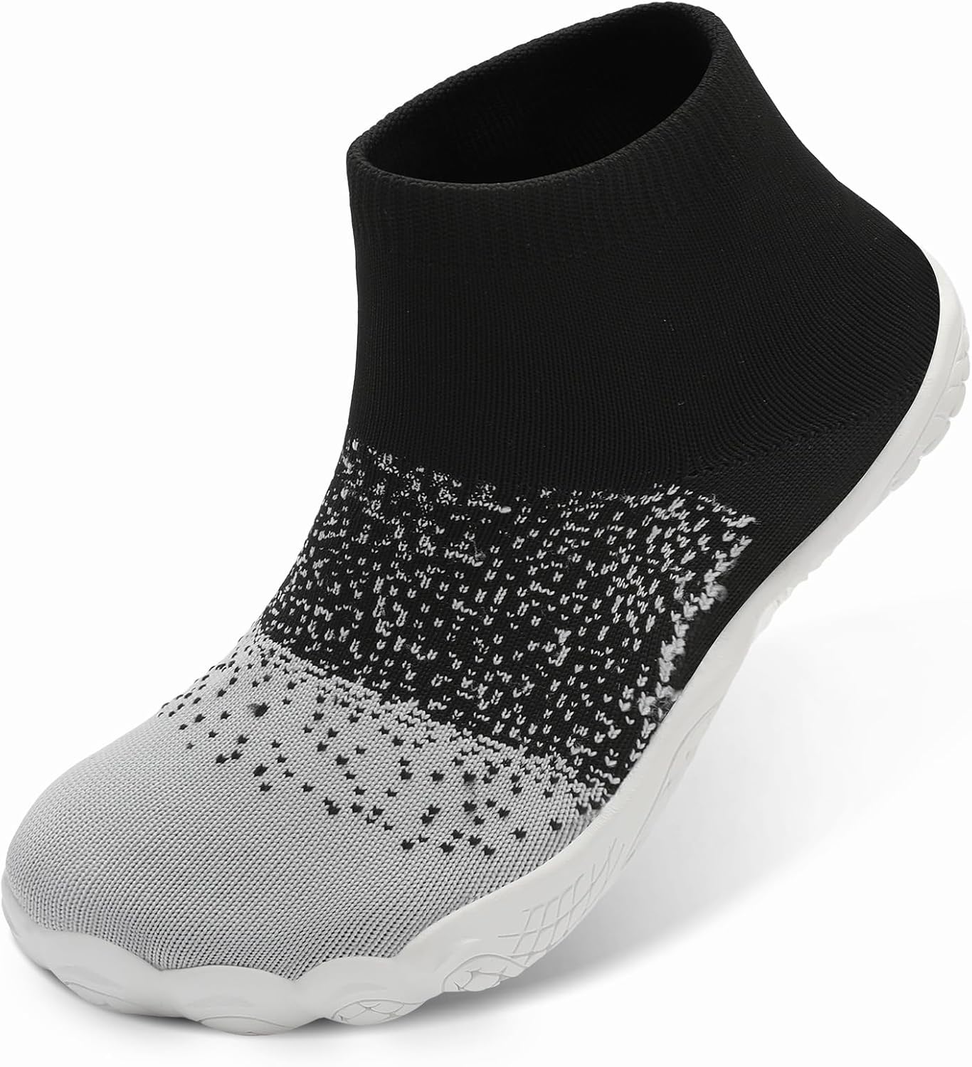 Minimalist Barefoot Sock Shoes for Women Men Wide Toe Box Zero Drop Slip On Walking Hiking Water Grounded Footwear