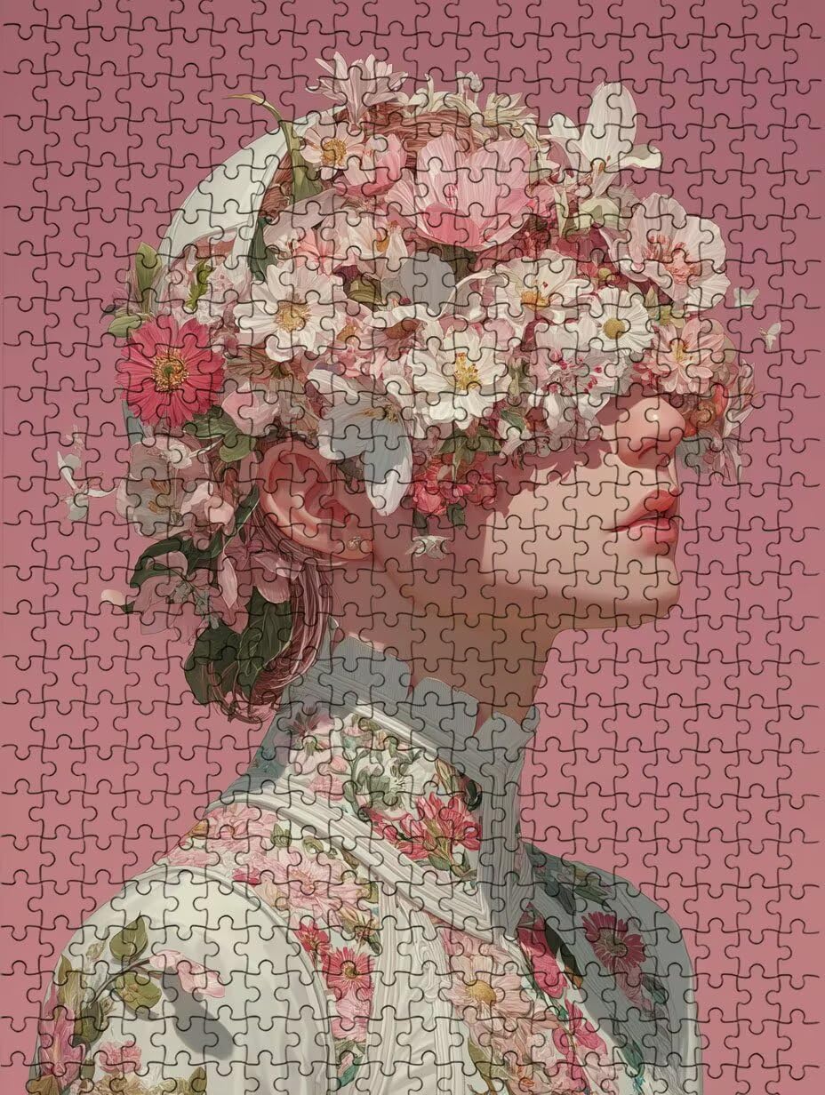 FNKL2-811 Ubranie dla kobiet, puzzle, 1000 elementów, 1000 elementów, kompleksowe puzzle, rodzinne gry, niemożliwe klasyczne puzzle, do dekoracji ścian i prezentów