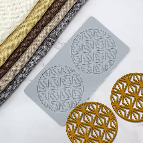 Miniatura 5 de Molde geométrico de silicona para pastel de fondant, moldes de caramelo de chocolate 3D para decoración de cupcakes de chocolate, decoración de