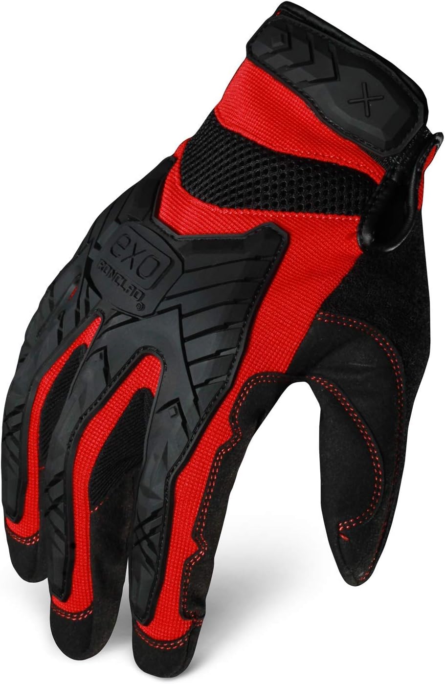 Ironclad EXO Motor Impact Glove; Work Gloves, TPR Impact Protection, (1 Pair), EXO2-MIGR-04-L