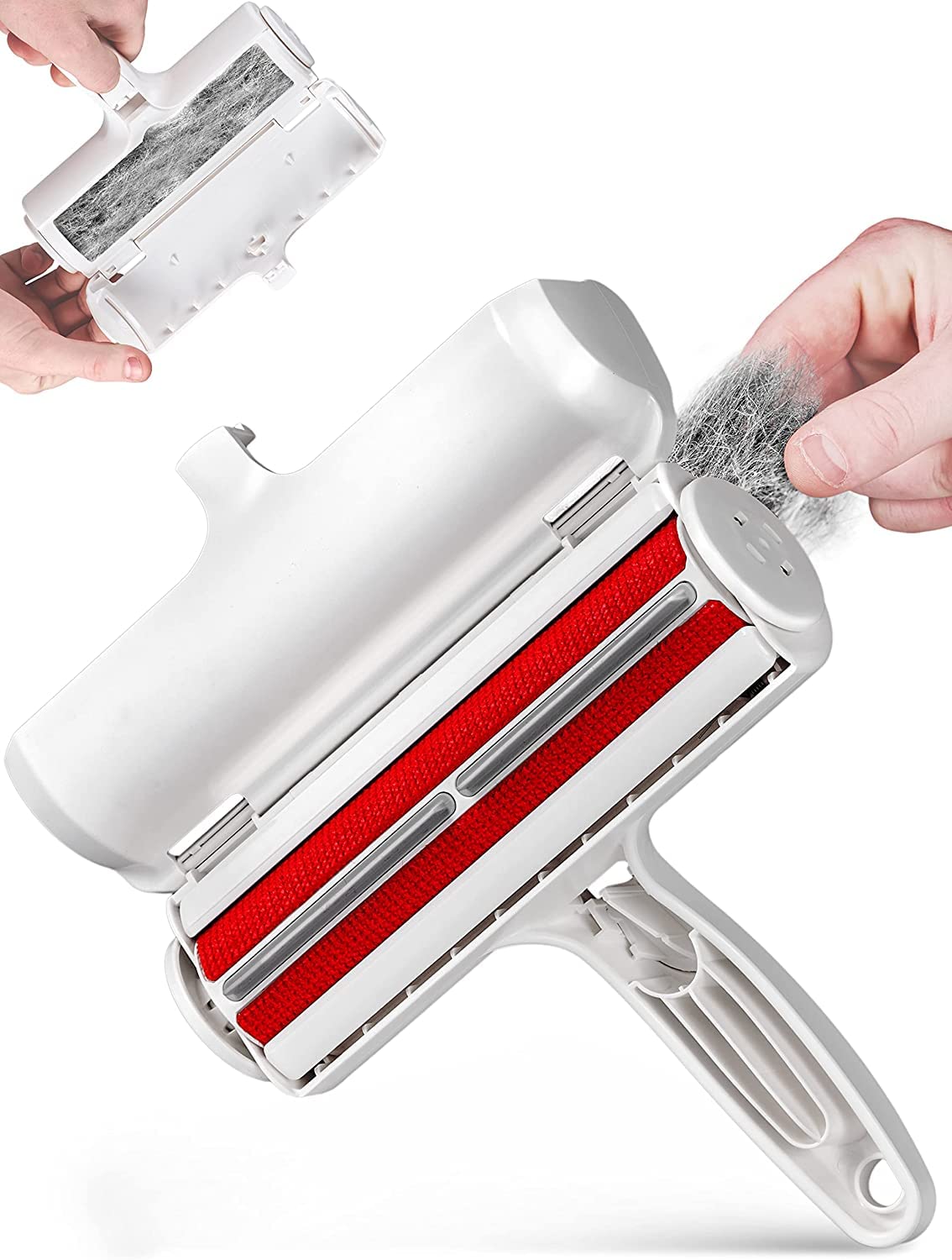 PET Hair Remover - Reusable Dog and Cat Hair Remover, for Couch, Caper, Car Seats, Beadding or Furniture, Upgraded Lint Roller Animal Fur Removal Tool