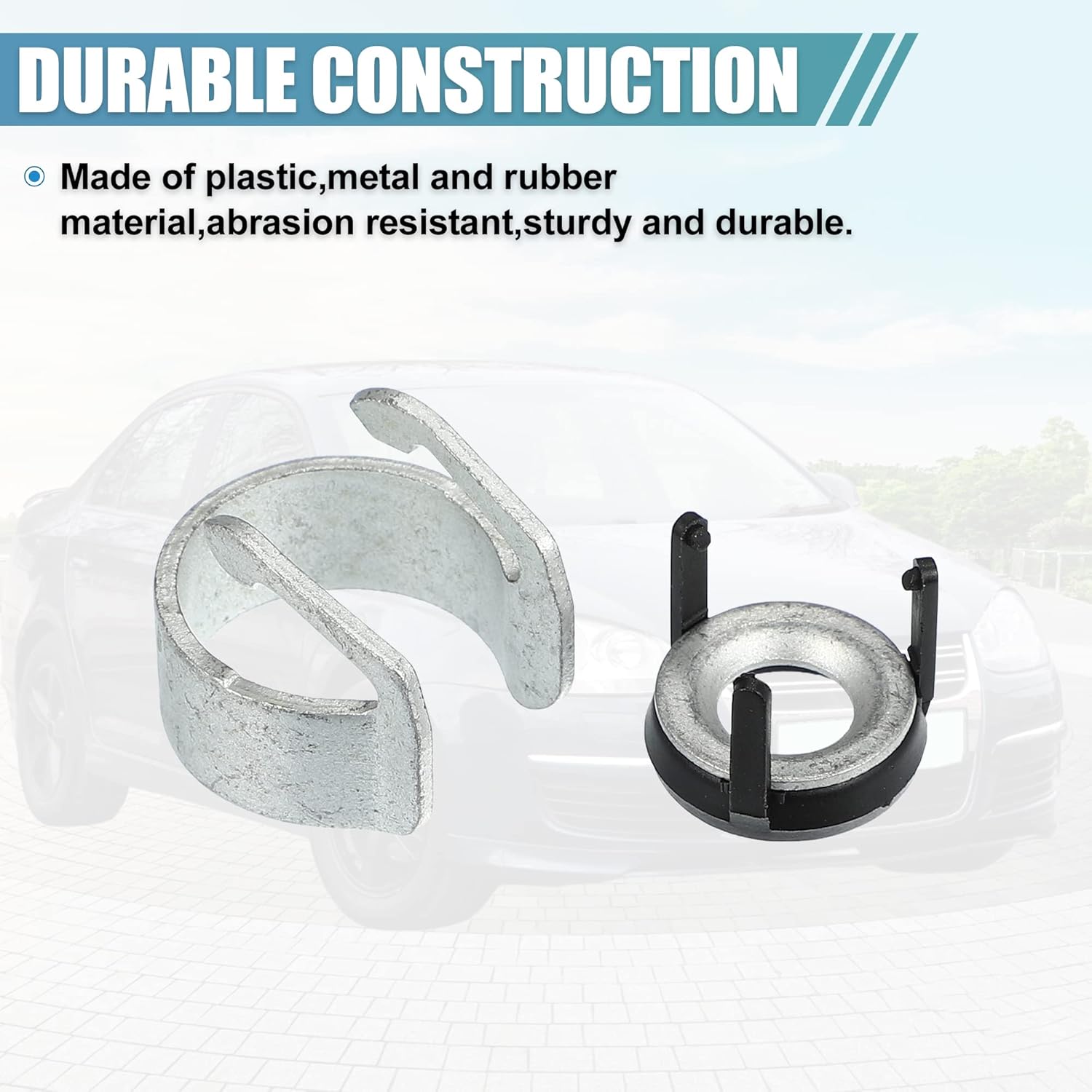 X AUTOHAUX 4 Set Fuel Injector Seal Repair O-Ring Kit 06H998907A 06J998907 06G998907 for VW Beetle Golf Passat Jetta Tiguan for Audi A3 A4 S4 A5 S5 A6 Q3 Q5 TT