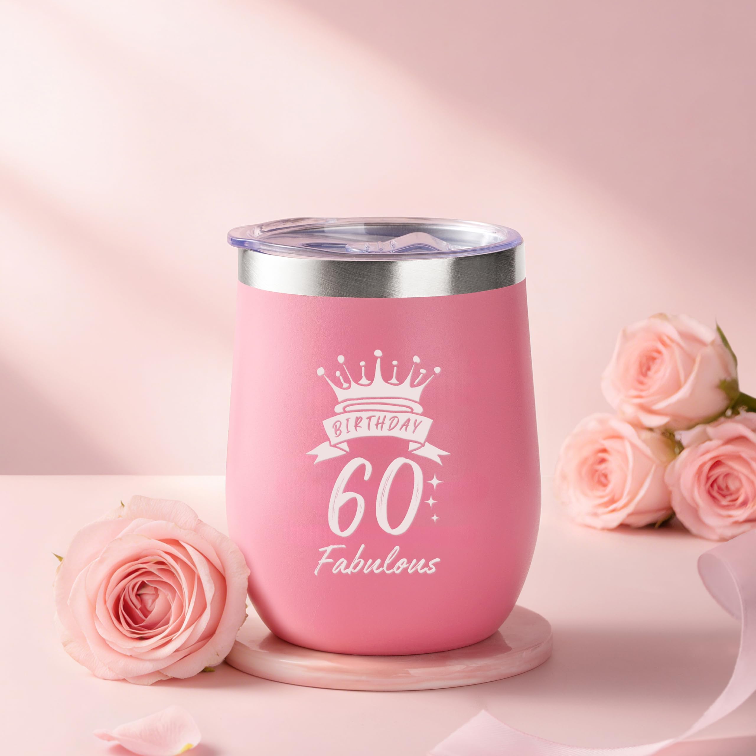 60 Geburtstag Frauen, Tote-Bag-Geschenkset, Duftkerze mit echten Blüten, Exklusives Geschenkset, Besondere Geschenkideen, Verwöhn-Geschenk für Frauen, Limitierte Auflage 1966