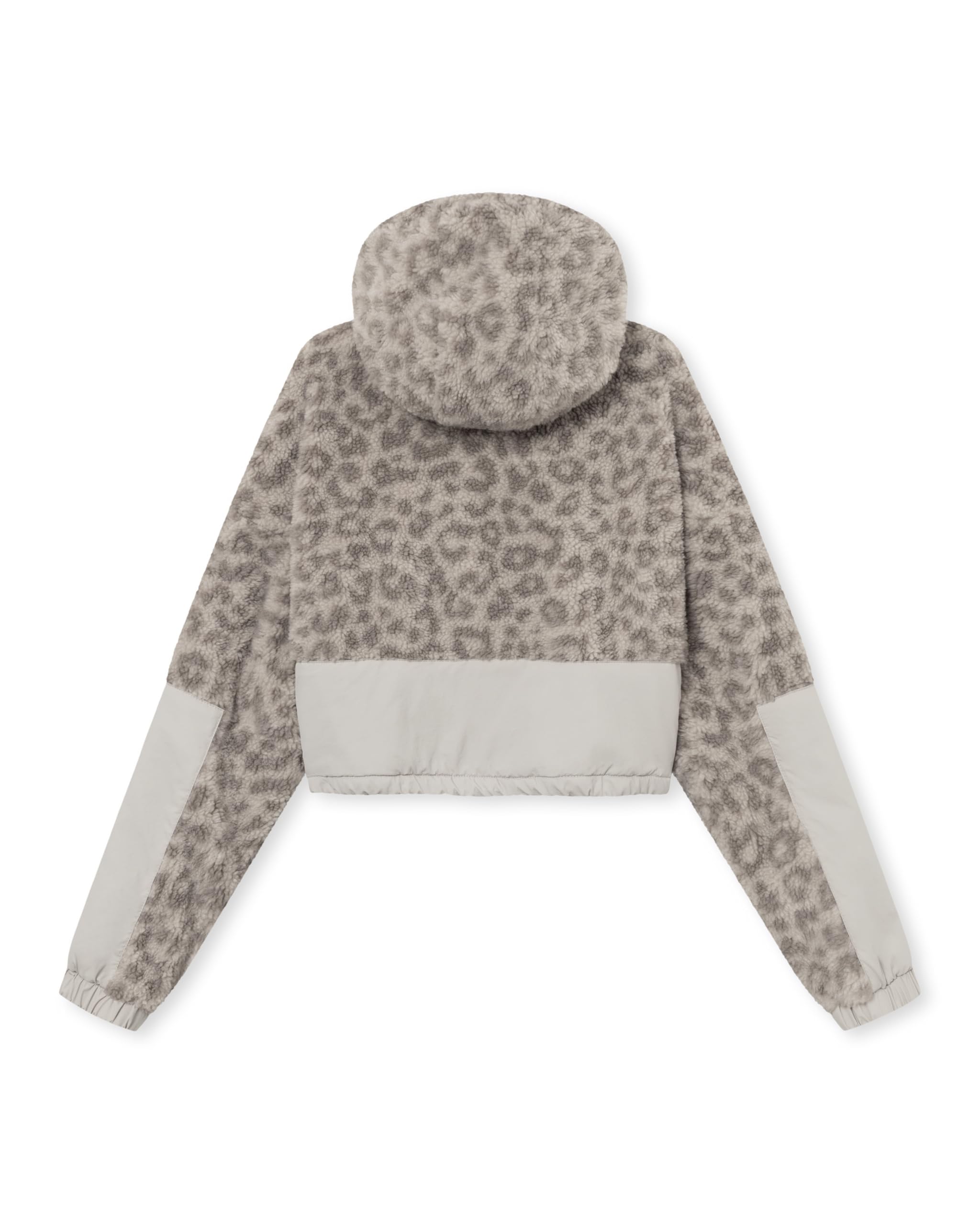 Johnny Urban Kurze Teddyjacke Damen & Herren - Carey - Cropped Unisex Sherpa Fleecejacke für Herbst & Winter - Teddy Jacke Mit Kapuze - Warme Übergangsjacke