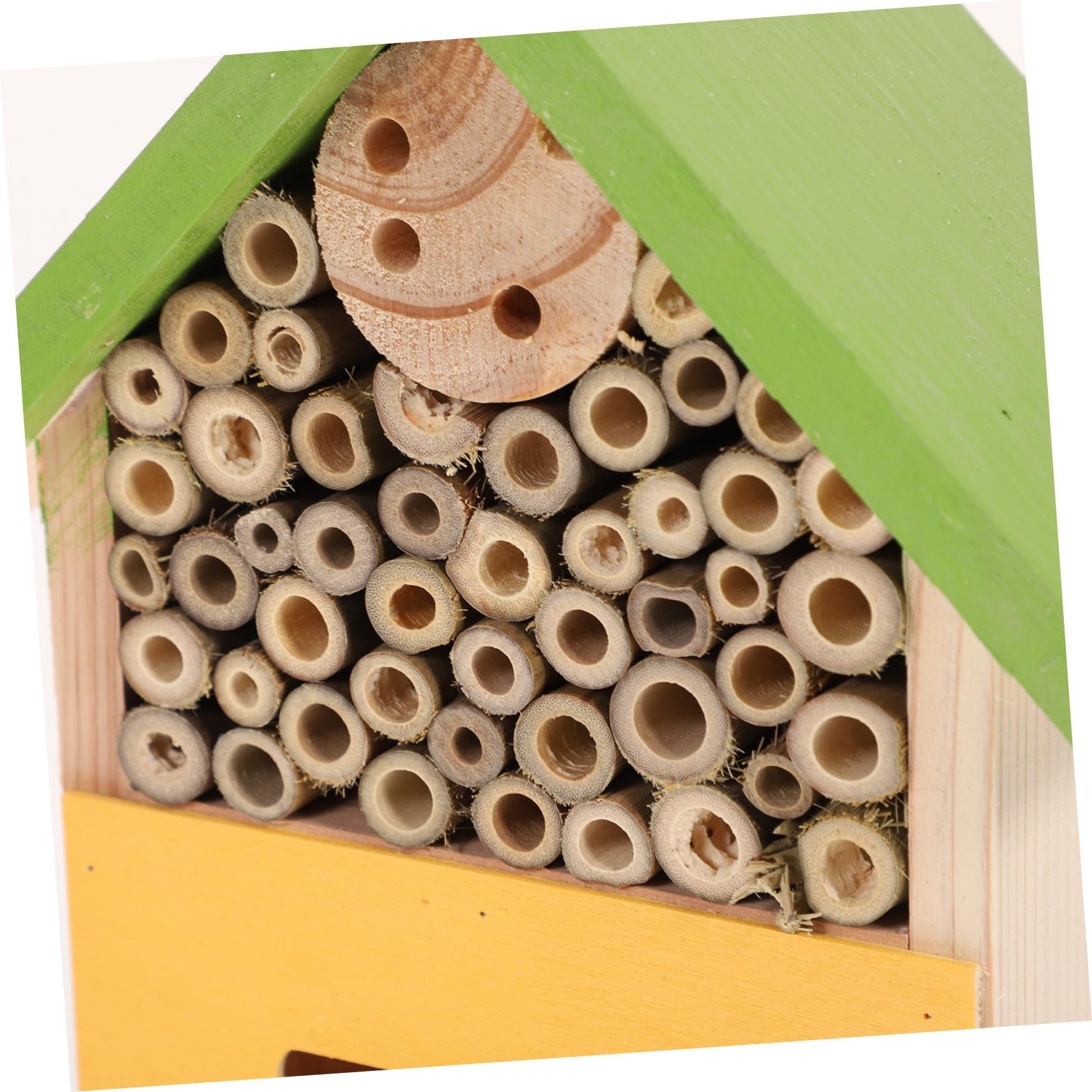 Holzhaus für Marienkäfer Bienenzuchthütte Holzkasten Insektenhabitat Gartenlebensraum mit Einfacher Aufhängemöglichkeit oder Standfläche