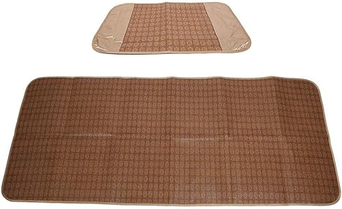 TOPINCN Esterilla de dormir de verano de ratán plegable Cool Pad Cama de estudiante Cusion Alfombrilla de enfriamiento para dormitorio escolar en