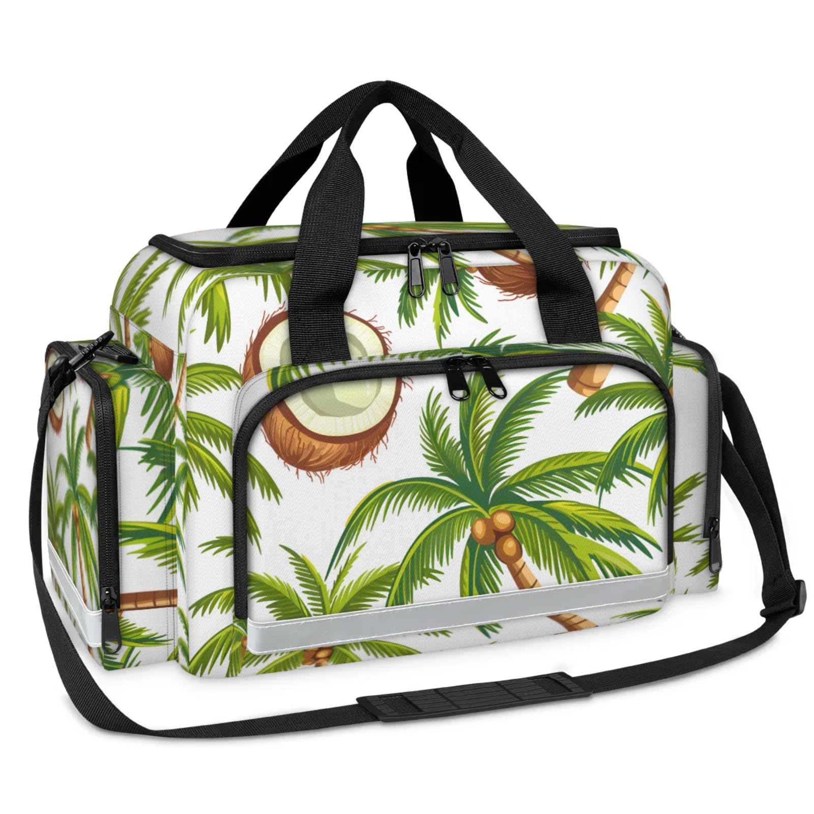 First Aid Bags Empty, Fruit - Coconuts Emergency Bag First Aid Kit Multiple Compartment Kit Carrier On Call Trauma Bag for Paramedics Emergency Medical Supplies Kit