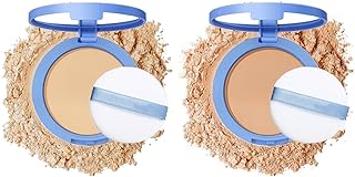 Polvo prensado facial de control de aceite, m...