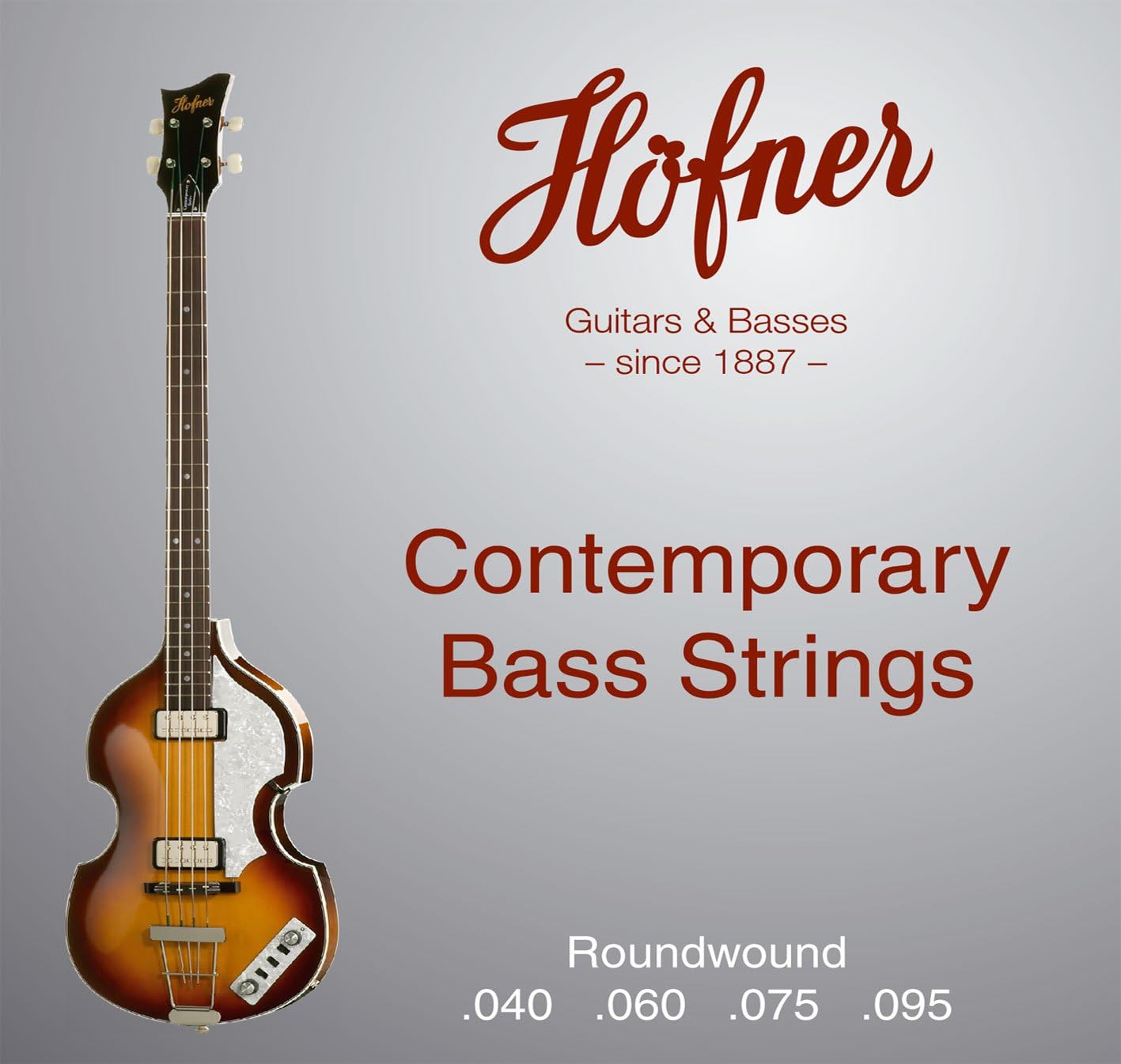 HofnerBass Guitar Strings (HCT1133RB)