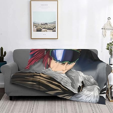 Amazon Co Jp Zegailian B L Each 阿散井恋次 あばらいれんじ 毛布 ブランケット ホーム キッチン