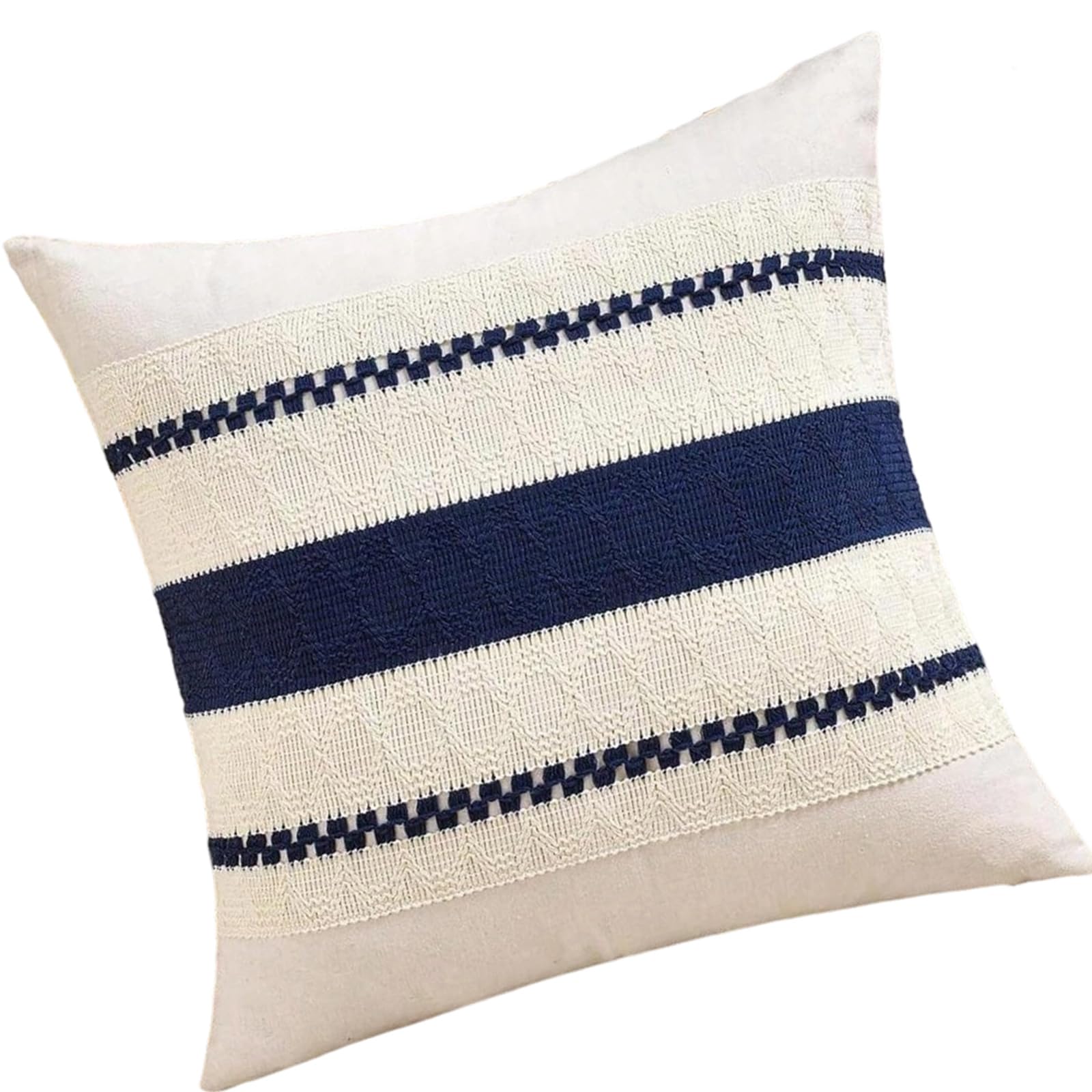 Tsophreniq Bohemians Cotton Linen Pillow Cover Safe for Sensitive Skin Bohemians Pillow Cover Breathable