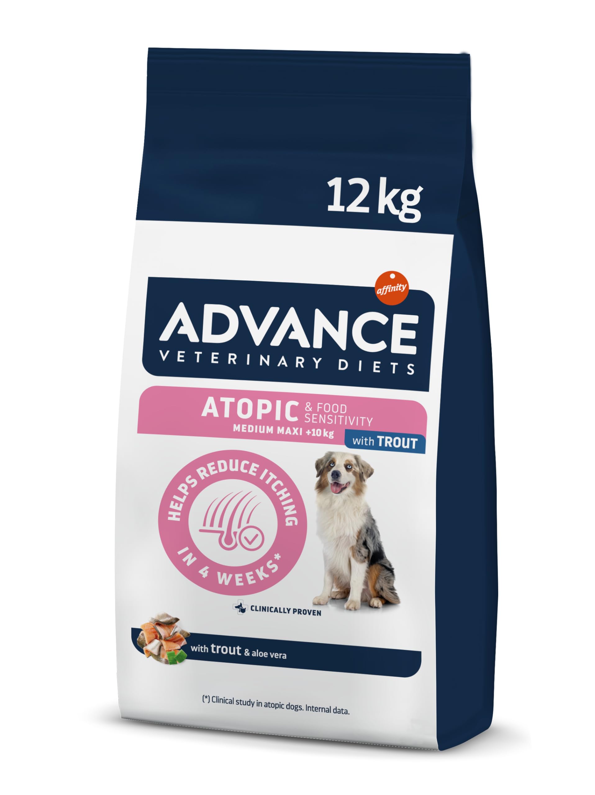 Affinity Advance Veterinary Diets Advance Veterinary Diets Atopic With Trout - 12Kg