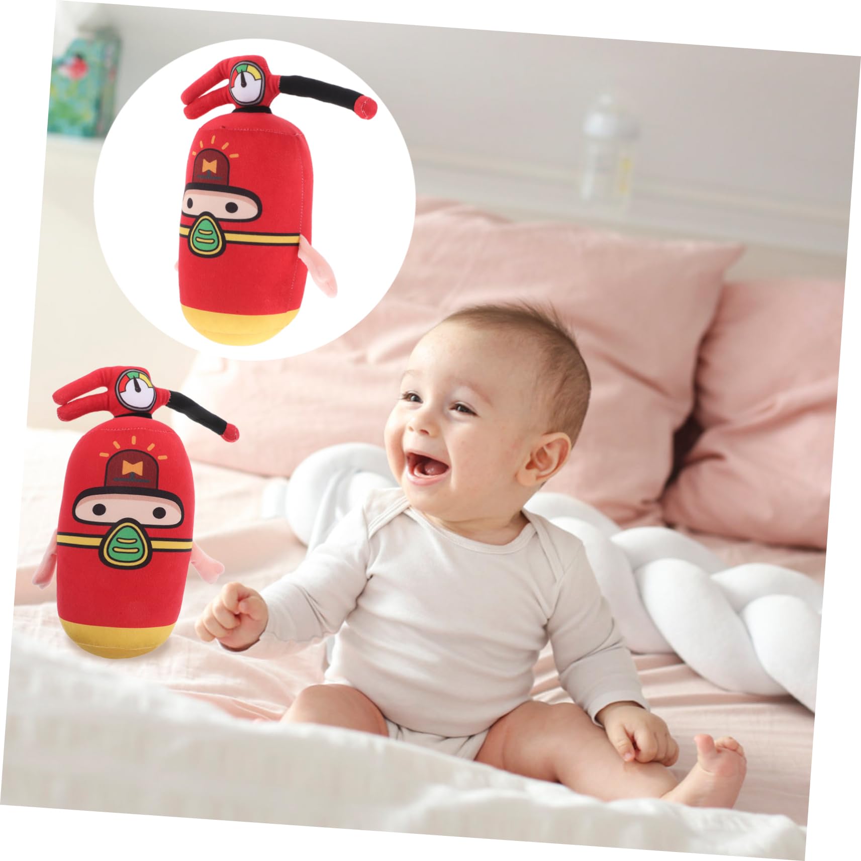YARNOW Almohada De Extintor De Incendios Juguete De Extintor Juego De Peluche Juguetes De Tela
