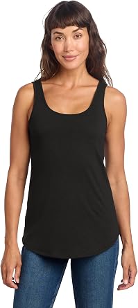 District Womens Perfect Tri Relaxed Tank - Stylish Casual Sleeveless Top, Basic Undershirt, Soft Tri-Blend Fabric