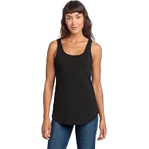 District Womens Perfect Tri Relaxed Tank - Stylish Casual Sleeveless Top, Basic Undershirt, Soft Tri-Blend Fabric
